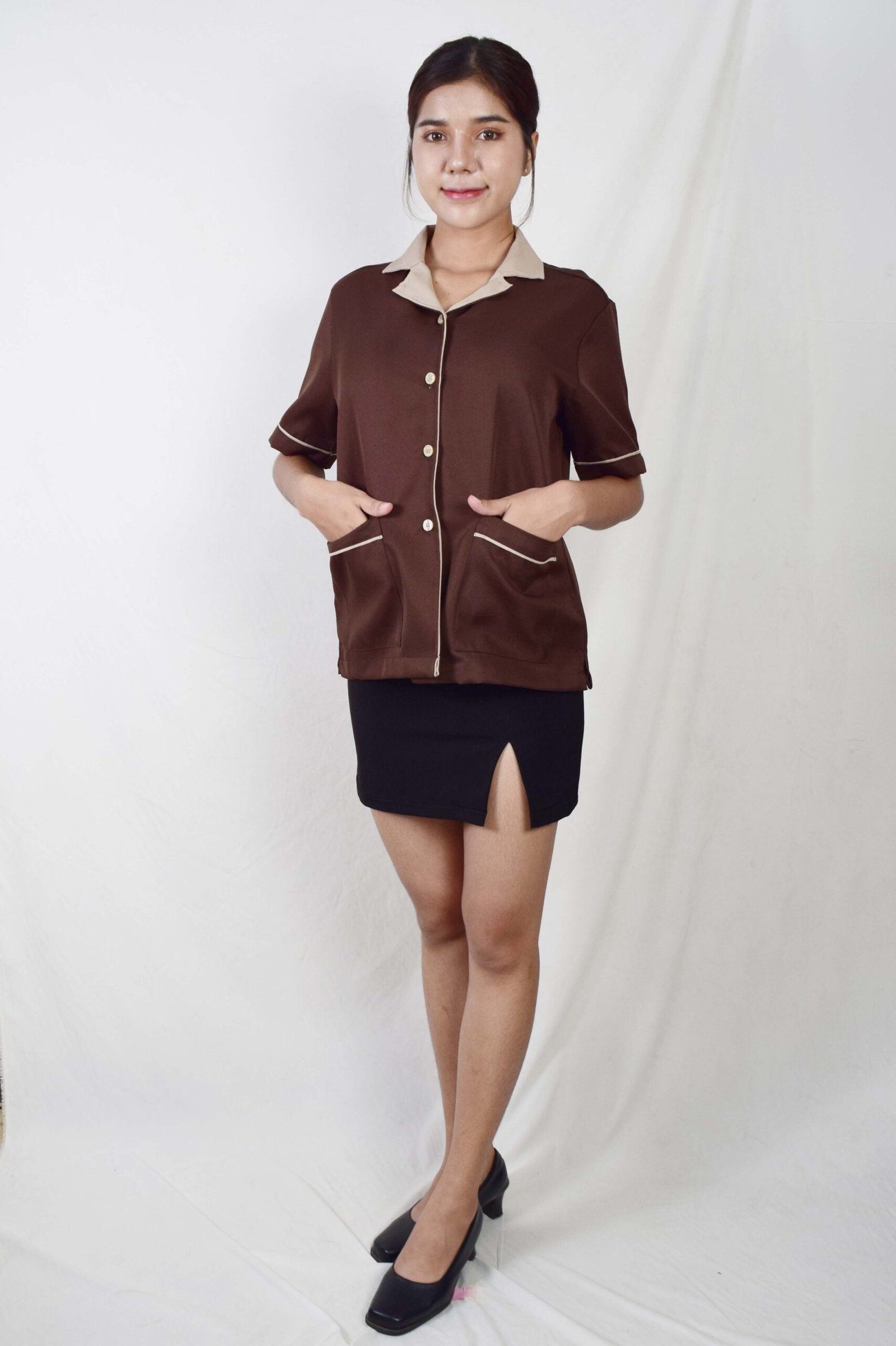 เสื้อแม่บ้านคอปกฮาวาย - Image 2