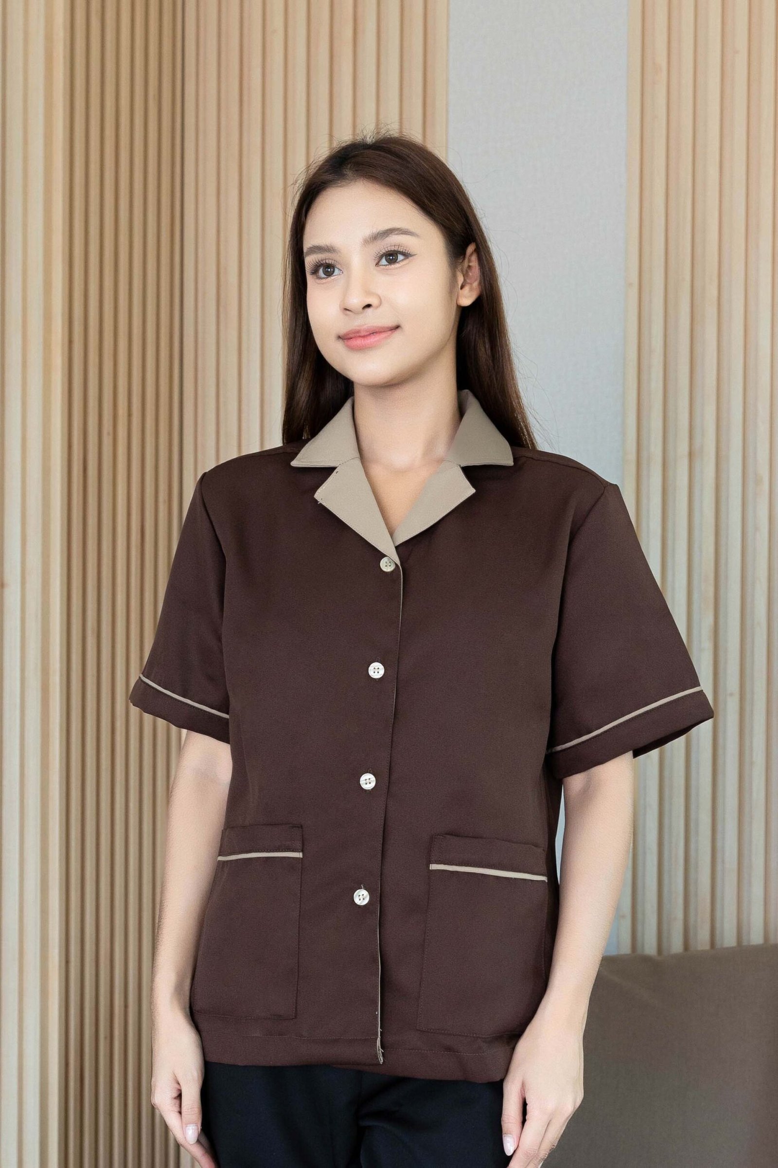 เสื้อแม่บ้านคอปกฮาวาย - Image 7