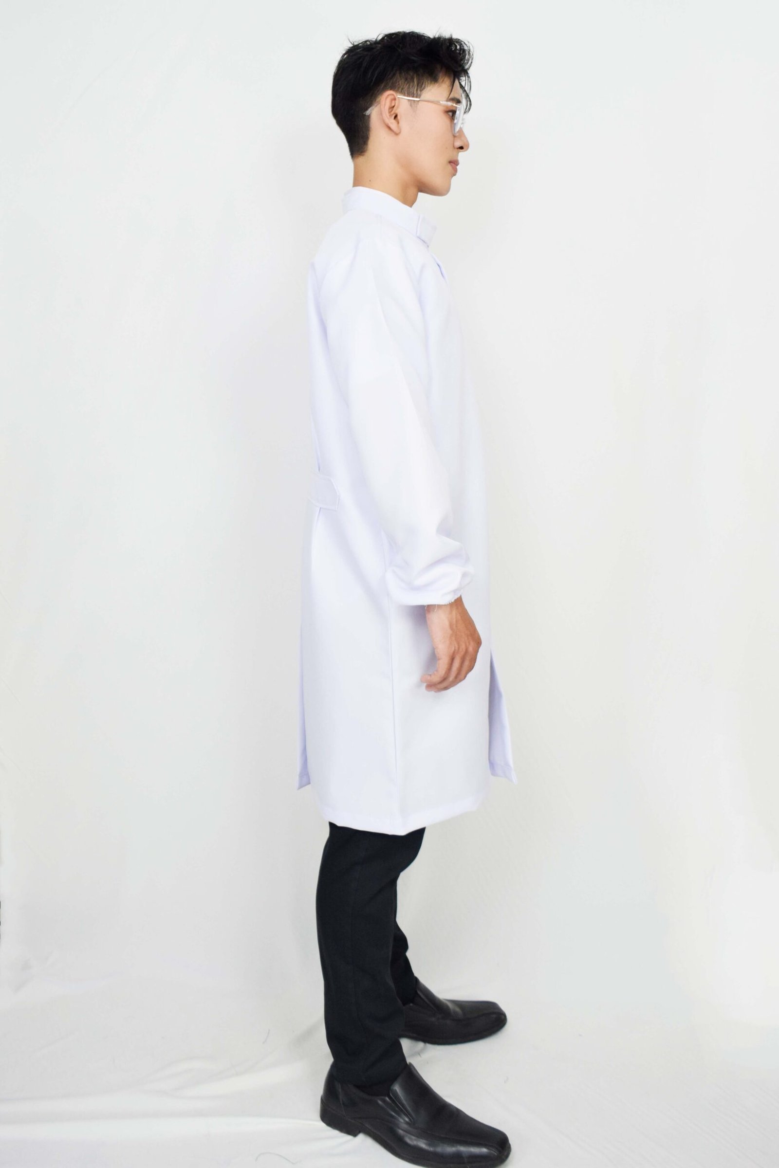 เสื้อกาวน์คอจีน แขนยาว ตัวยาว - Image 8