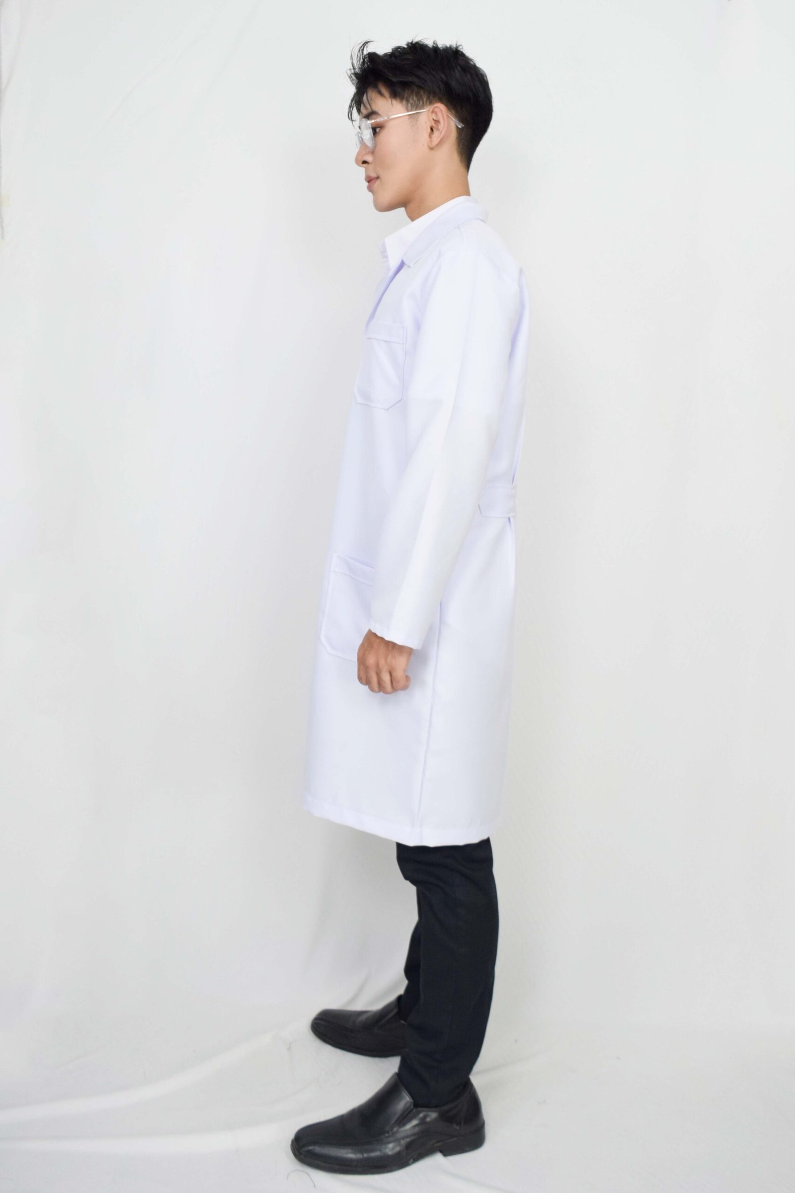 เสื้อกาวน์คอฮาวาย แขนสั้น ตัวยาว - Image 7