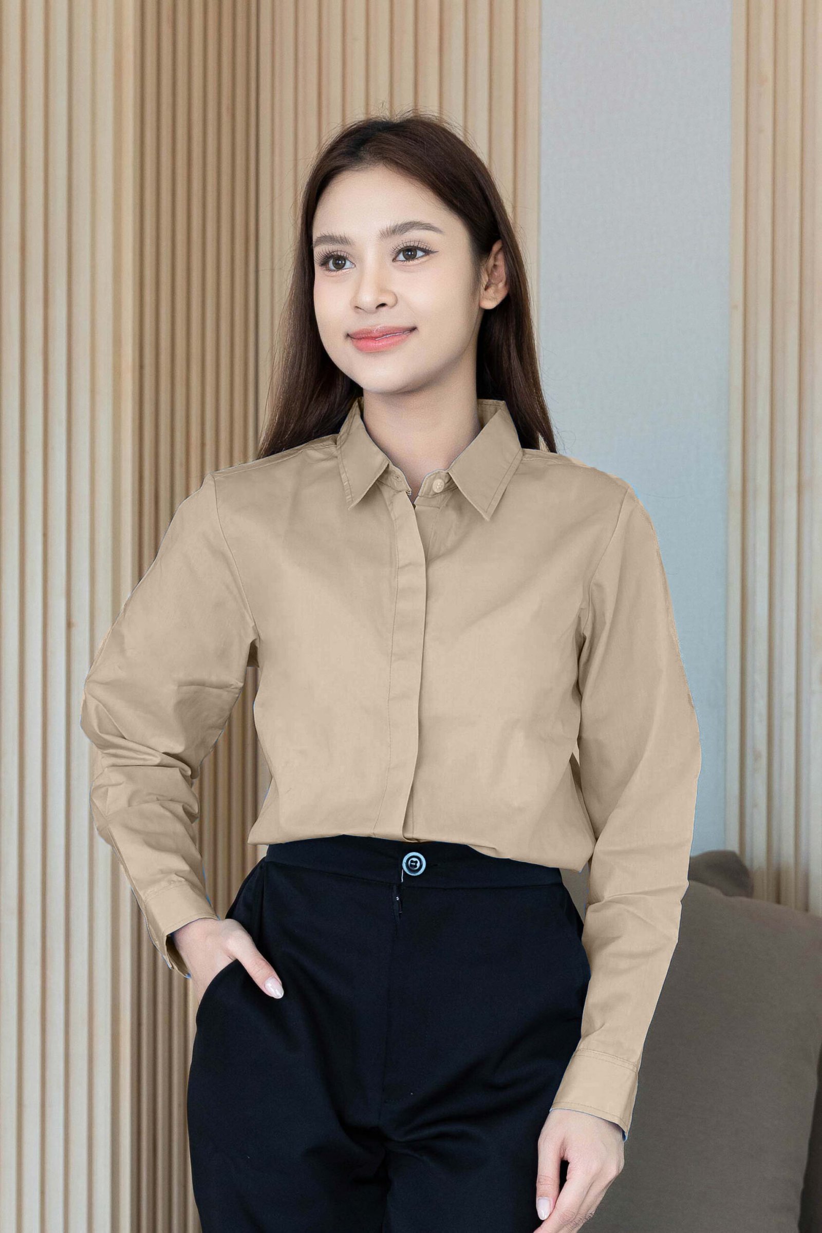 หญิง ปก แขนยาว - Image 5