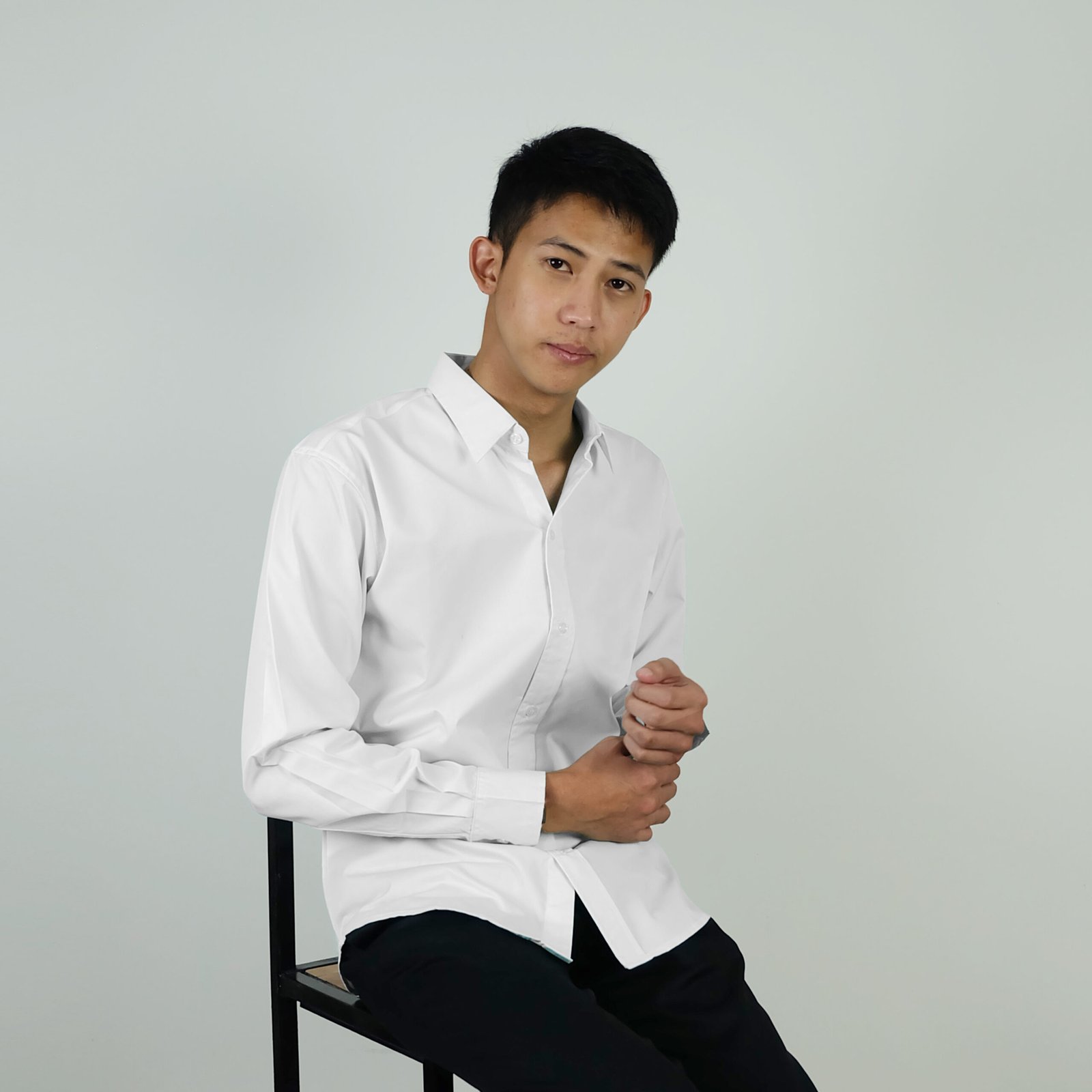 ชาย ปก แขนยาว - Image 12