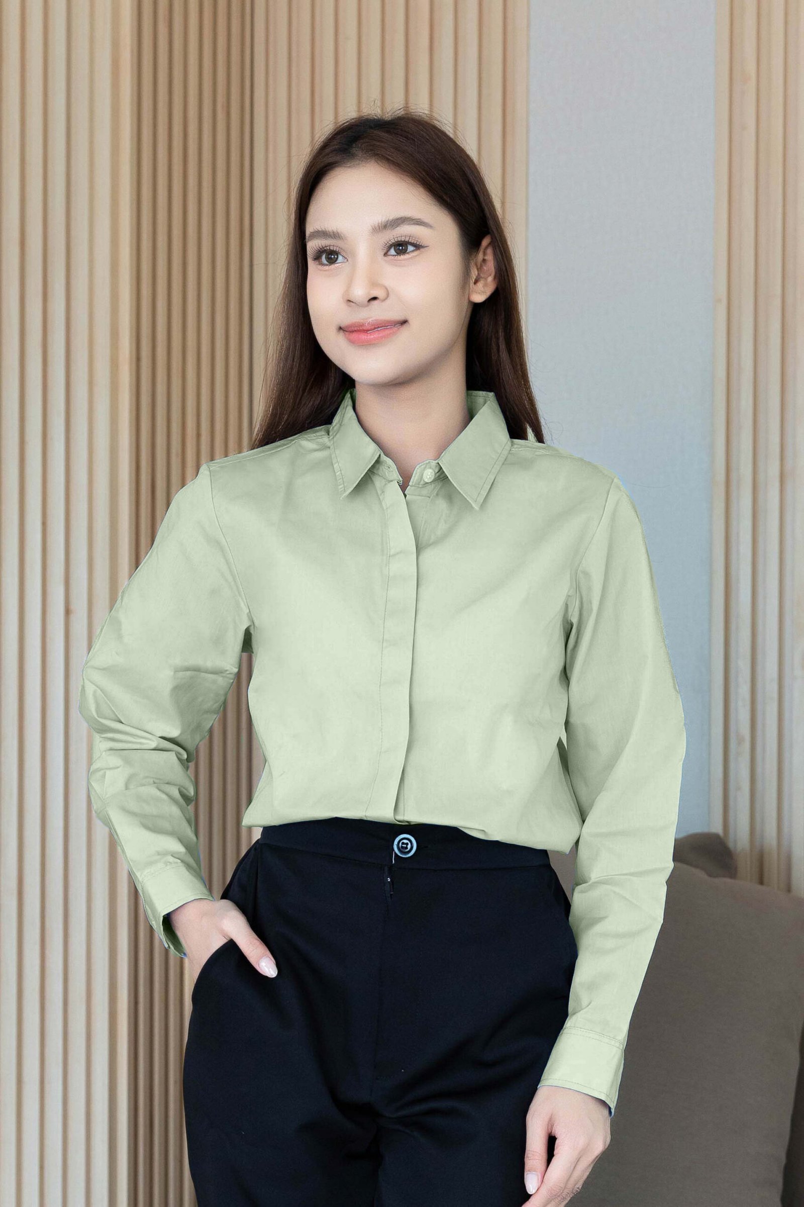 หญิง ปก แขนยาว - Image 6