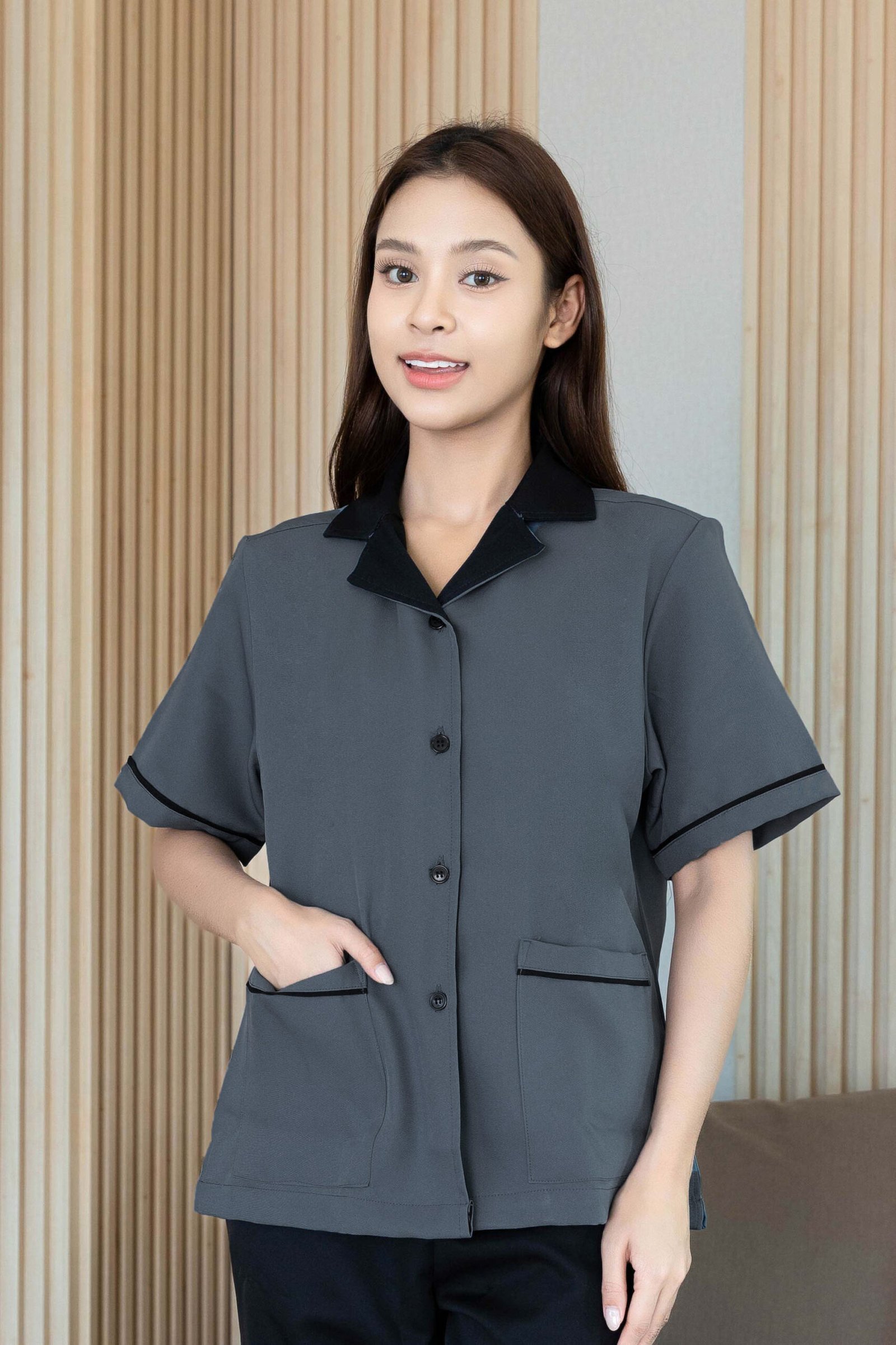 เสื้อแม่บ้านคอปกฮาวาย - Image 11