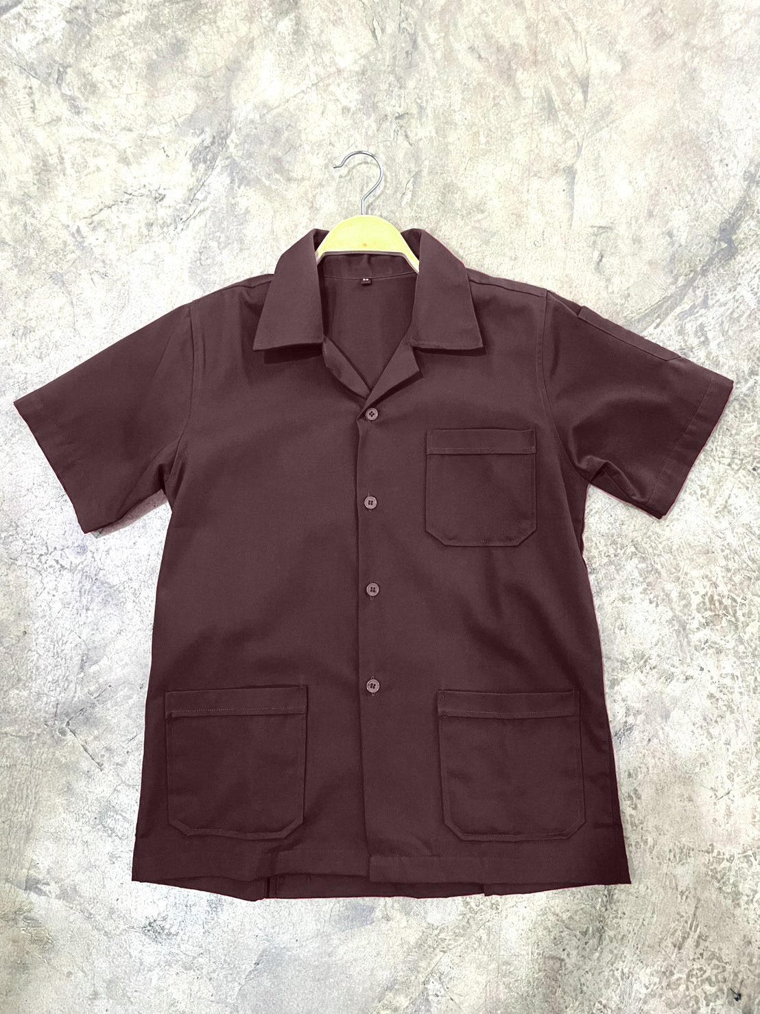 เสื้อช็อป 3 กระเป๋า ทรงใส่ทำงาน — The Bow Uniform
