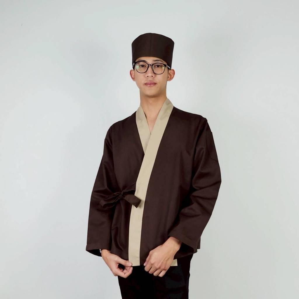 ชุดเซ็ตเชฟญี่ปุ่น เสื้อเชฟ พร้อมหมวก - Image 3